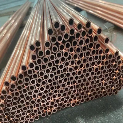 Pomarańczowo-czerwona Cu Ductile C12200 Rurka miedziana 2m długość
