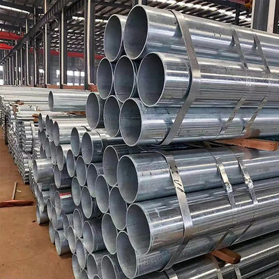 Gęsta ściana ERW Bezszwedzony 16 gabaryt ocynkowany metalowy rurociąg stalowy