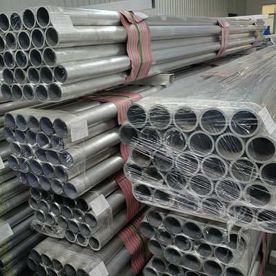 T3-T8 ASTM 3003 H14 Młynowo wykończone aluminium okrągłe rurki