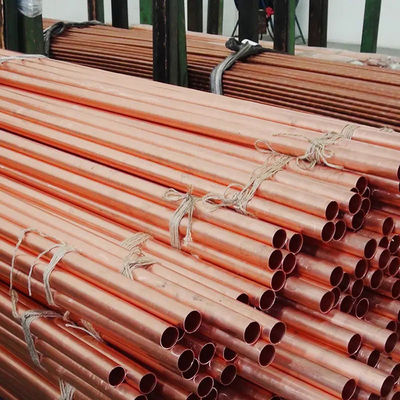 ASTM B280 Metale miedziane Izometryczne 10 mm Rurka miedziana Brak rozszczepu