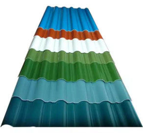 0.45mm 0,6Mm grubości Zink powlekany Prepainted stalowy blachach dachowych