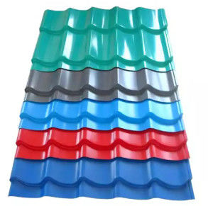 0.45mm 0,6Mm grubości Zink powlekany Prepainted stalowy blachach dachowych